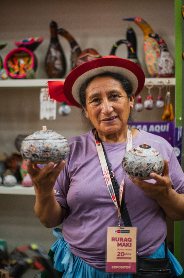 Cesto de Cabaça Peruano