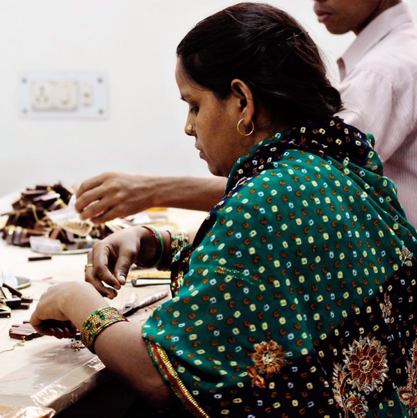 Bracelete Manguito Ráfia Madison