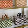 Bolsa de Palha Xadrez