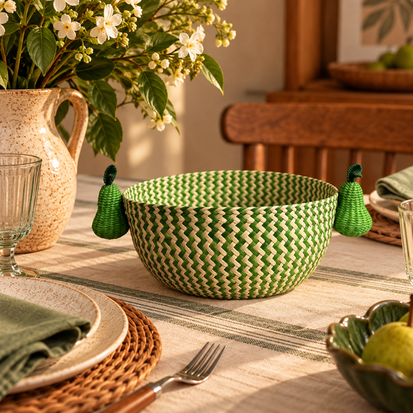 Cesta Decorativa Colombiana Pera