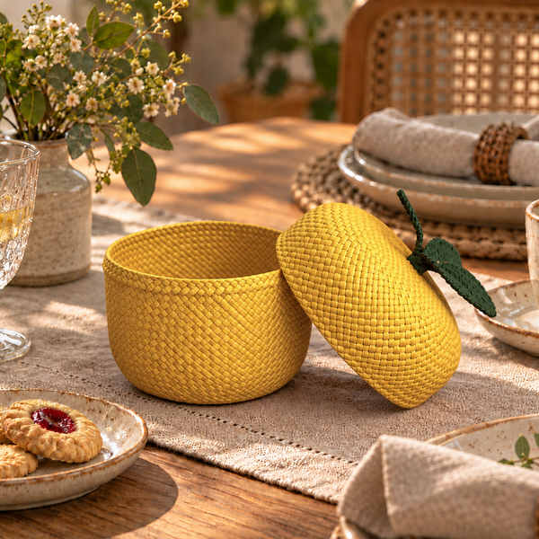 Cesta Decorativa Colombiana Limão