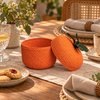 Cesta Decorativa Colombiana Laranja