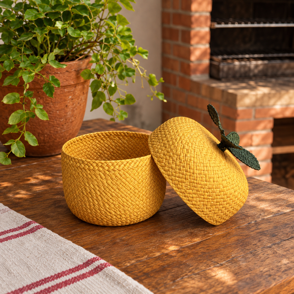 Cesta Decorativa Colombiana Limão