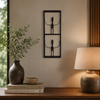 Quadro Racho com 2 Bonecos