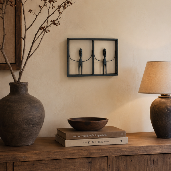 Quadro Racho - 2 bonecos
