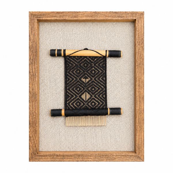 Pente Kamayurá – Arte Ancestral com Moldura