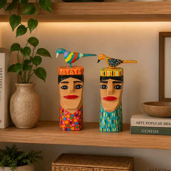 Escultura Boneco Decorativo Zé Crente