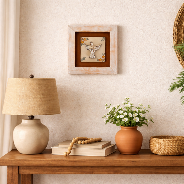 Quadro com Divino Espírito Santo