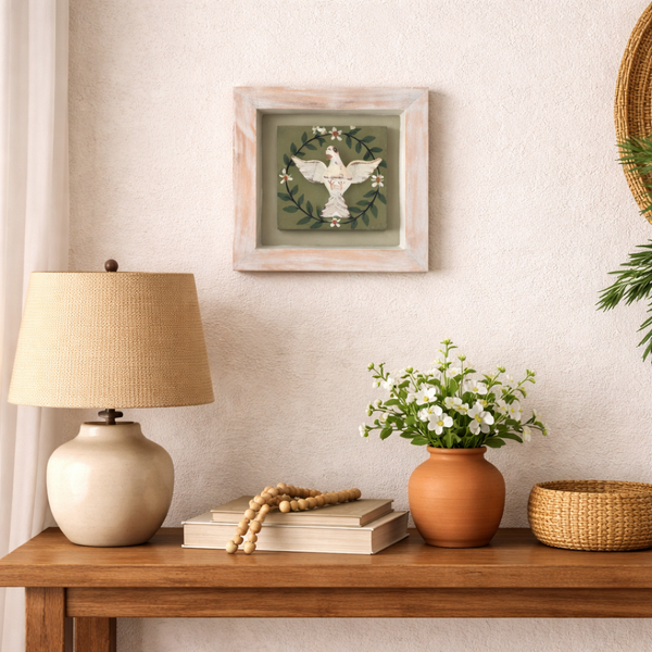 Quadro com Divino Espírito Santo