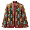 Jaqueta Indiana Bordada Cotton P