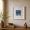 Quadro Azulejo Orixa - Ogum