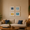 Quadro Azulejo Orixa - Oxala