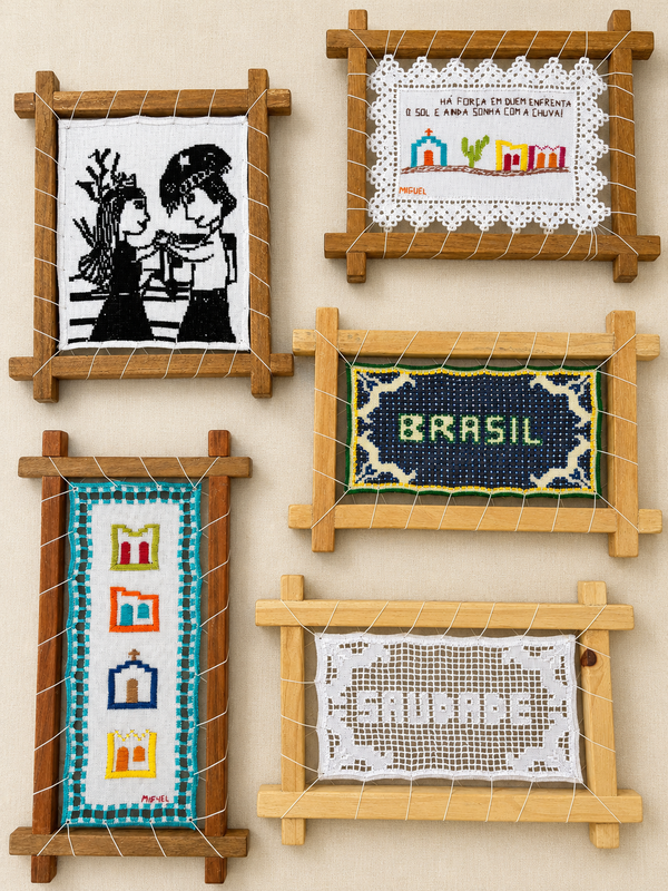Painel Bordado em Redendê – Alagoas