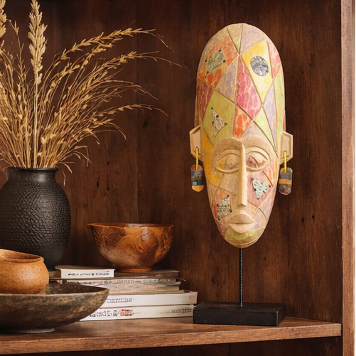 Máscara Baule Mosaico - Gana