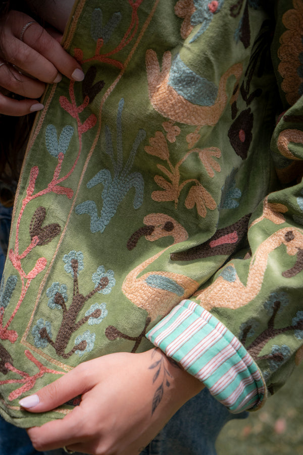 Jaqueta Indiana Velvet P/M