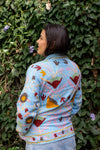 Jaqueta Indiana Bordada Cotton P