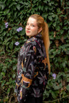 Jaqueta Indiana Velvet Estampada M