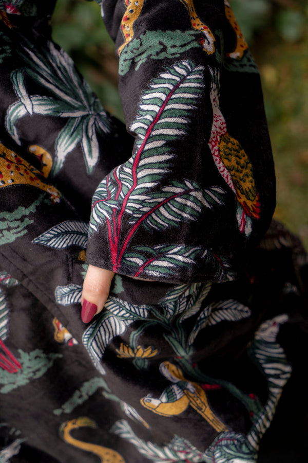 Jaqueta Indiana Velvet Estampada M