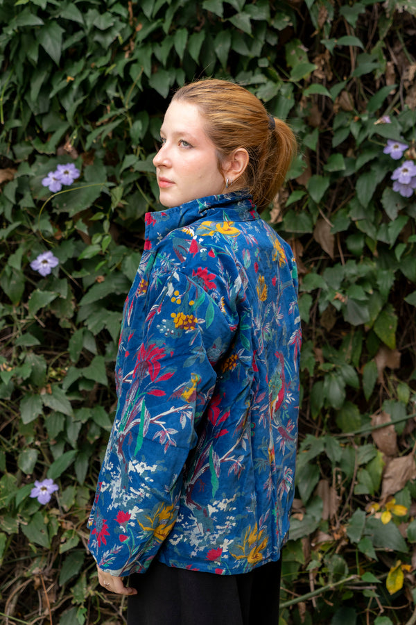 Jaqueta Indiana Velvet Estampada M