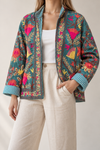 Jaqueta Indiana Bordada Cotton M (com avaria)
