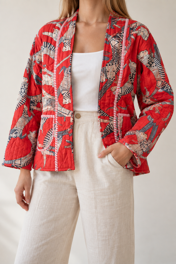 Jaqueta Indiana Kantha M