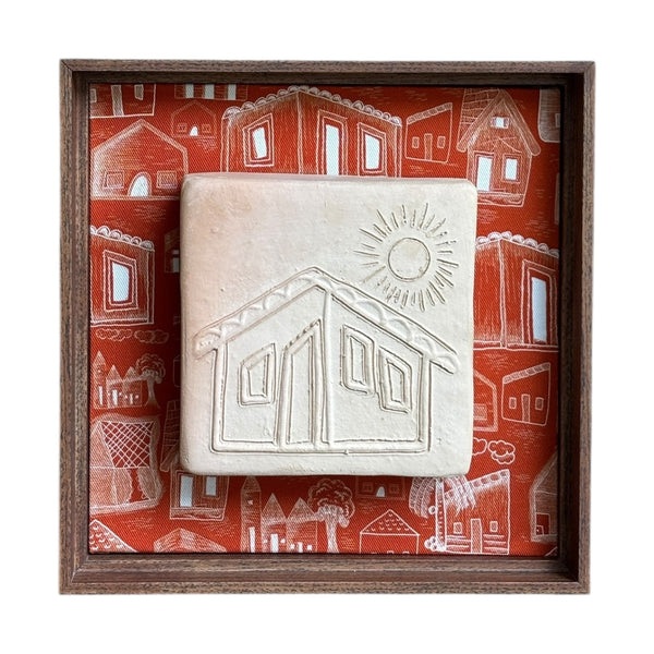 Quadro Tijolinho de Barro