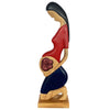 Escultura Mulher Grávida Gêmeos  - Mestre Elias José