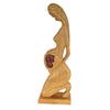 Escultura Mulher Grávida Gêmeos  - Mestre Elias José