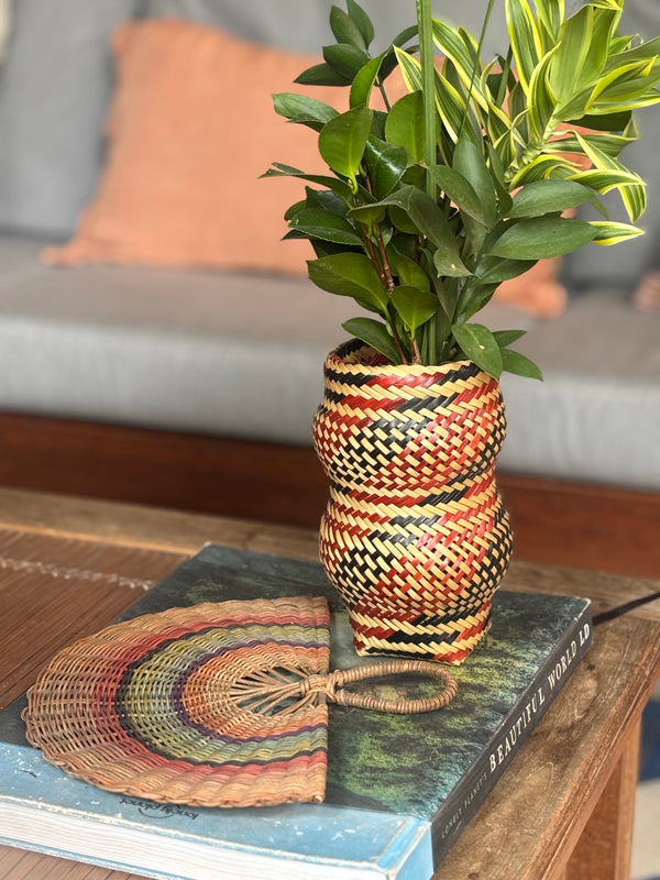 Cestaria Jarro Duplo Kaxadádali 20cms