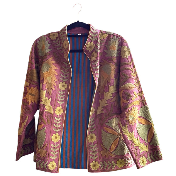 Jaqueta Indiana Bordada Cotton M