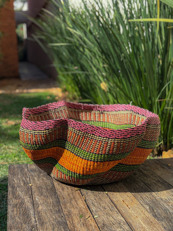 Cesta Wave Africana Bolgatanga XXL