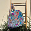 Bolsa Indiana Suzani - Dupla Face