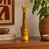 Escultura Girafa de Papel Machê