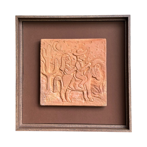 Quadro Cordel de Barro