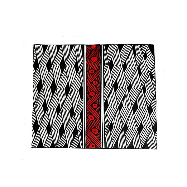 Pintura Indígena Waxamani Mehinako Xingu - 60x50cm