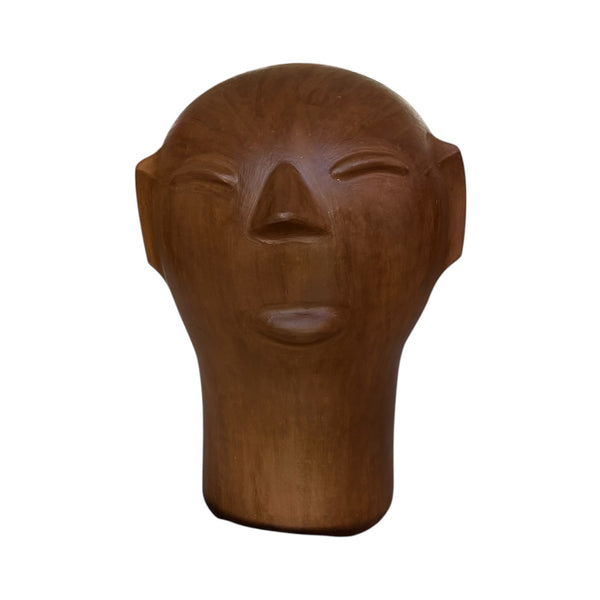 Escultura Cabeça M - Mestra Cida Lima
