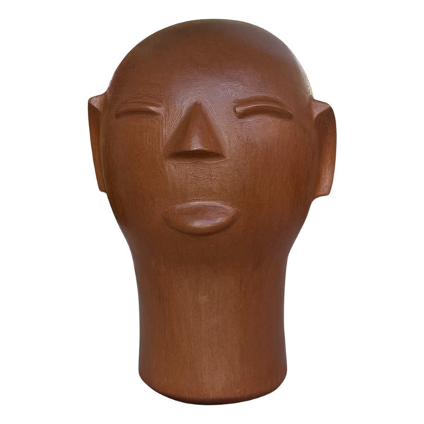 Escultura Cabeça G - Mestra Cida Lima