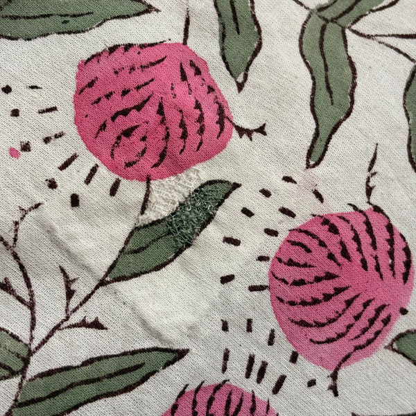 Kit Mesa Posta Indiana HandBlock Printed ( com avaria)