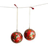 Kit 2 Bolas de Natal - Caxemira