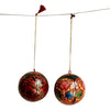 Kit 2 Bolas de Natal - Caxemira