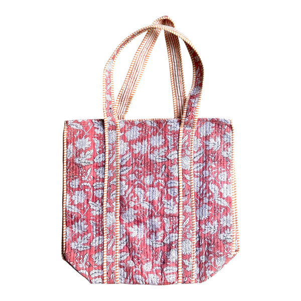 Bolsa Indiana Kantha Quilt - Dupla Face