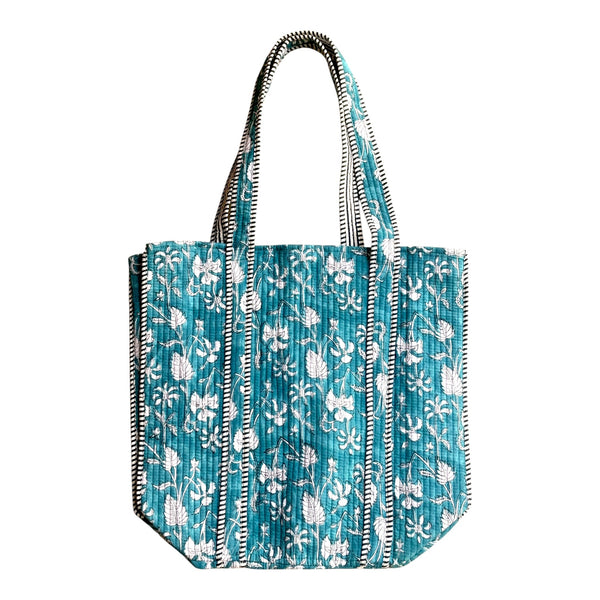 Bolsa Indiana Kantha Quilt - Dupla Face