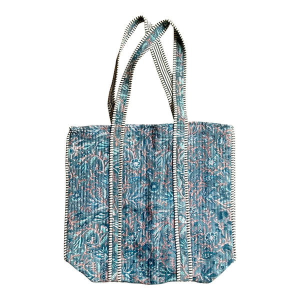 Bolsa Indiana Kantha Quilt - Dupla Face