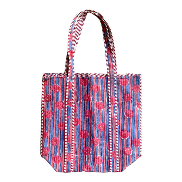 Bolsa Indiana Kantha Quilt - Dupla Face
