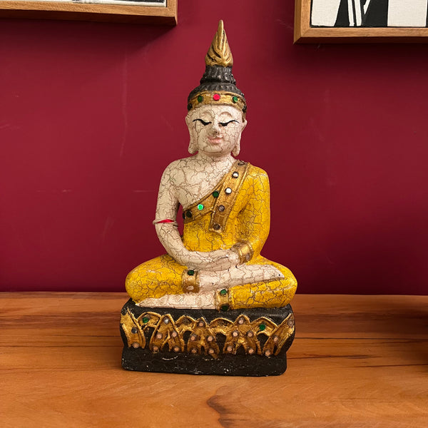 Buda Thai Dhyani Amarelo