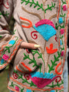 Jaqueta Indiana Bordada Cotton M/G