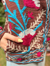 Jaqueta Indiana Bordada Cotton M/G