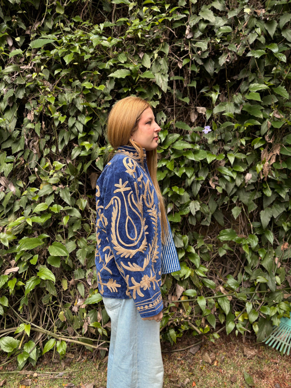 Jaqueta Indiana Velvet P/M