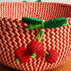 Cesta Decorativa Colombiana Cereja