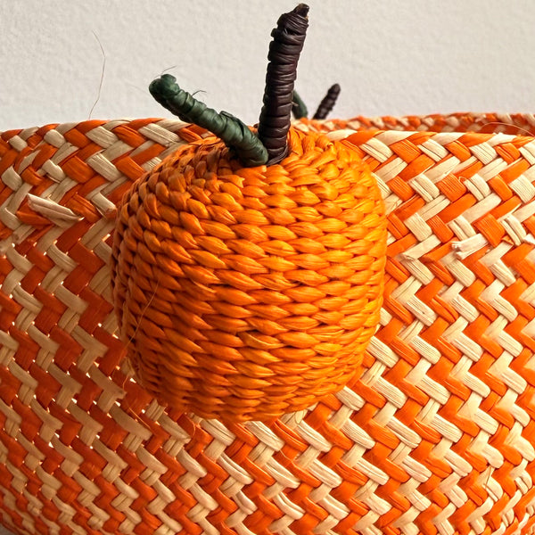Cesta Decorativa Colombiana Laranja
